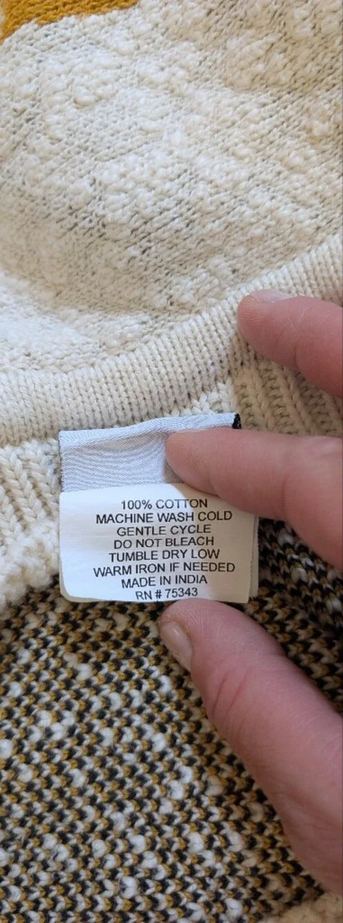 Knit Cotton Baby Blanket